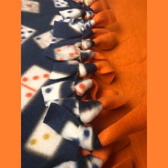 Dominos Tie Blanket - Picture 3 of 3